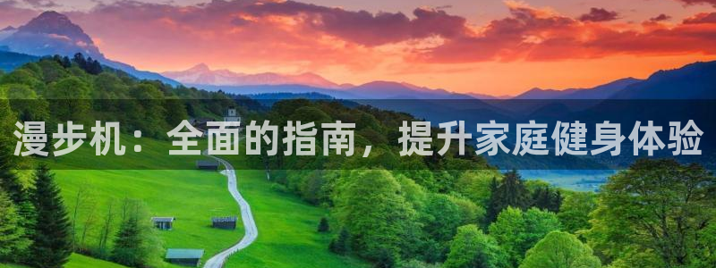 意昂3集团：漫步机：全面的指南，提升家庭健身体验