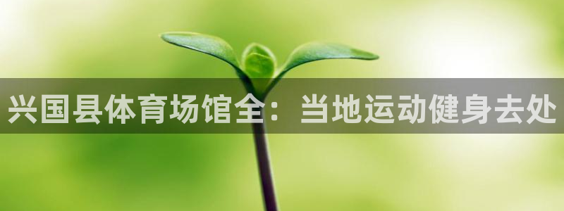 意昂3集团：兴国县体育场馆全：当地运动健身去处