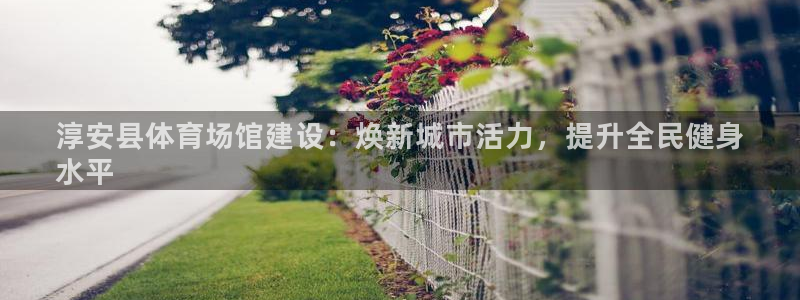 意昂体育3：淳安县体育场馆建设：焕新城市活力，提升全