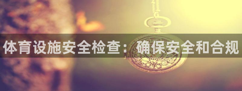 意昂3娱乐首页官网下载：体育设施安全检查：确保安全和