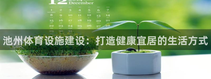 意昂平台体育：池州体育设施建设：打造健康宜居的生活方