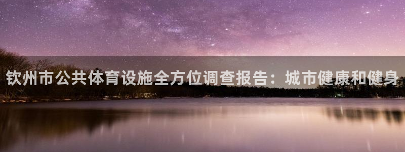 意昂体育3平台：钦州市公共体育设施全方位调查报告：城市健康和