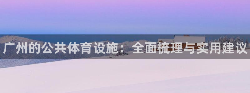 意昂3神州：广州的公共体育设施：全面梳理与实用建议